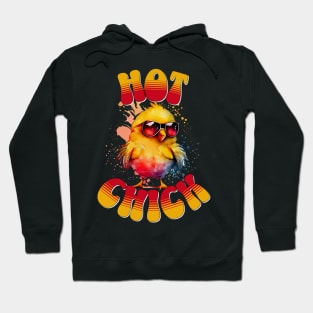 Hot Chick - Silly Chicken Hoodie